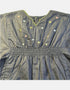 Embroidered Baby Kaftan Top with Smocked Waist